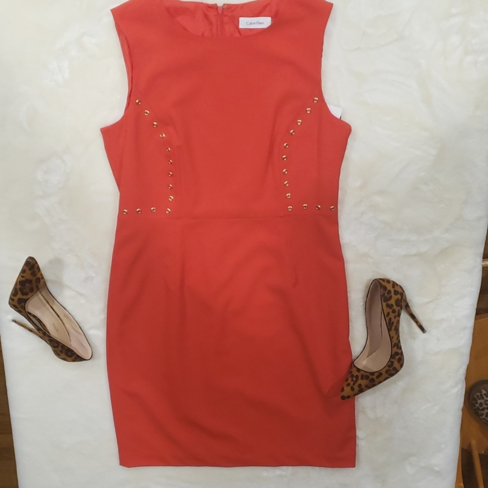 Calvin Klein dress Sleeveless Sheath